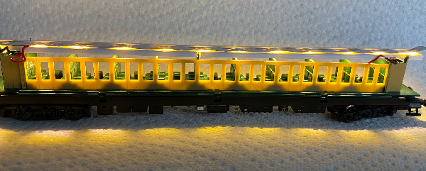 Beleuchtung für Personenwagen, 4-achsig, Spur TT