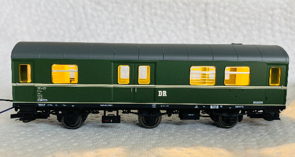 Beleuchtung für Personenwagen, 2-achsig, Spur TT