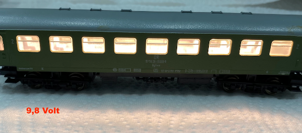 Beleuchtungssatz Doppelstockzug DB13 für BTTB/Prefo | 2-teilig | analog | digital