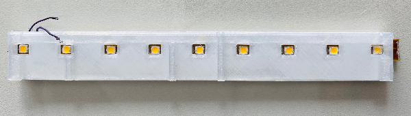 Beleuchtung für Personenwagen, 4-achsig, Spur TT