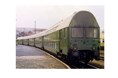 Wagenfronten Steilwand Doppelstockzug DB13