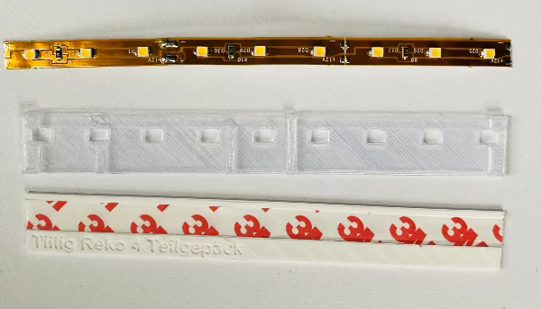 Beleuchtungs-Bausätze für Personenwagen, Spur TT