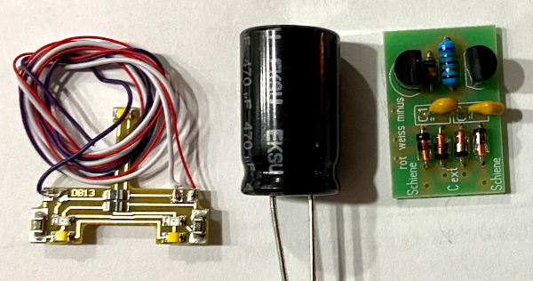 Konstantstromquelle (für das analoge 3-stirnige Spitzensignal)